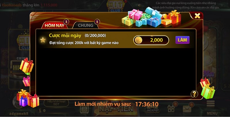 Một vài sự kiện giftcode của Hit Club có quy mô lớn