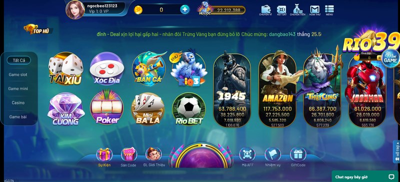Cổng trò chơi chất lượng bậc nhất thị trường Việt - Rio66 